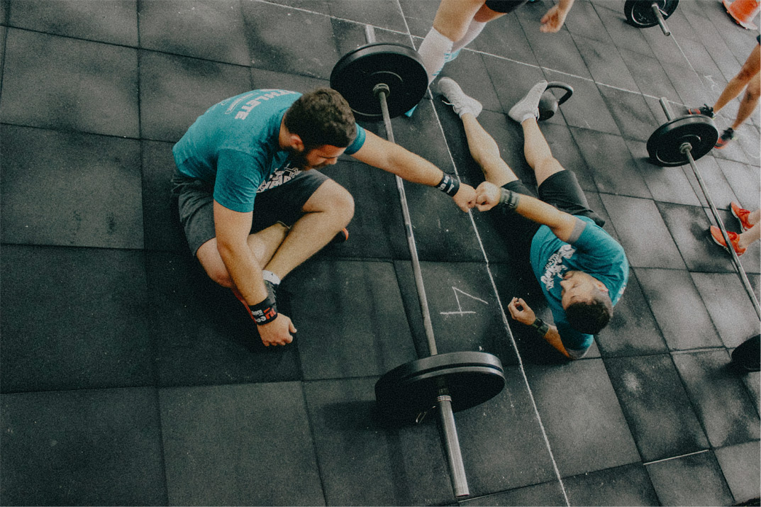 Imagen de personas haciendo ejercicio